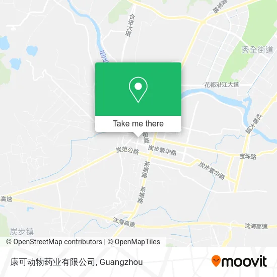康可动物药业有限公司 map