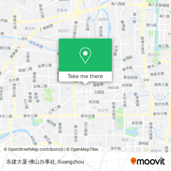 东建大厦-佛山办事处 map