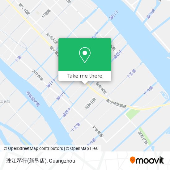珠江琴行(新垦店) map