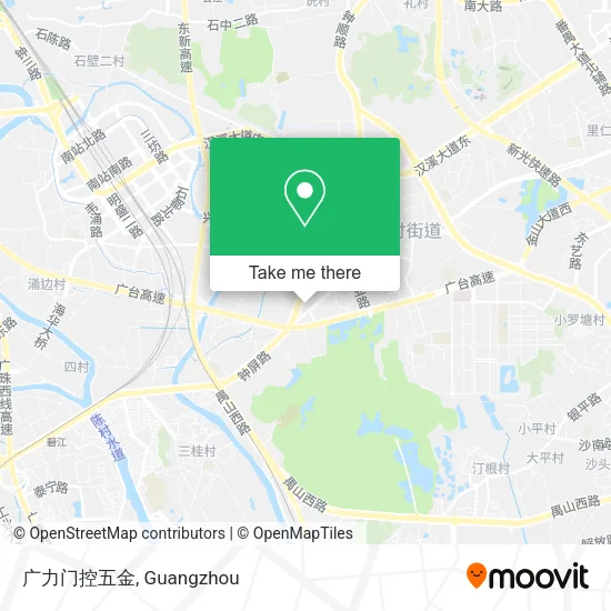 广力门控五金 map