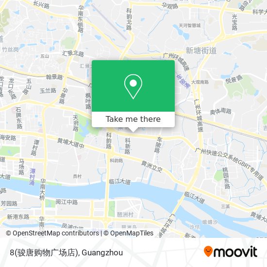 8(骏唐购物广场店) map
