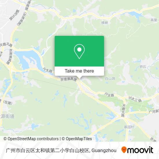 广州市白云区太和镇第二小学白山校区 map