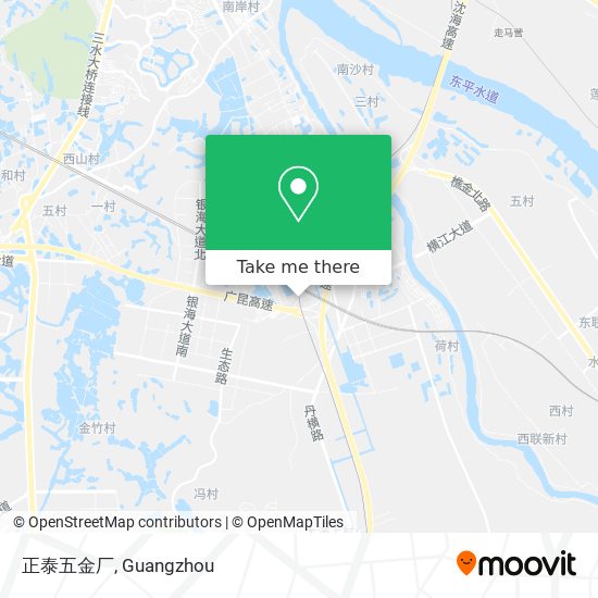 正泰五金厂 map