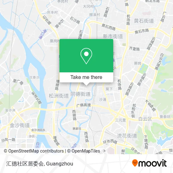 汇德社区居委会 map