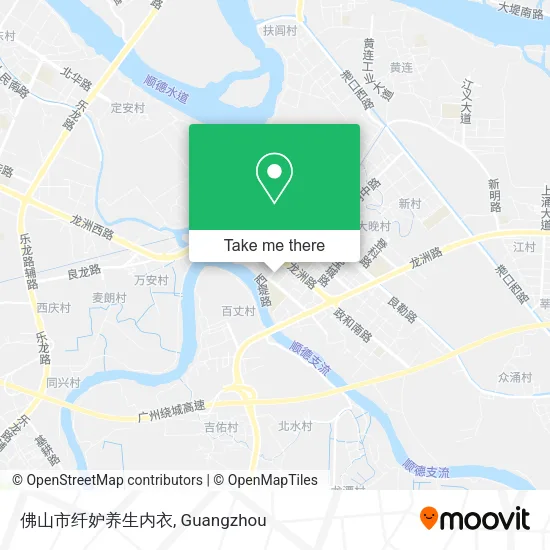 佛山市纤妒养生内衣 map