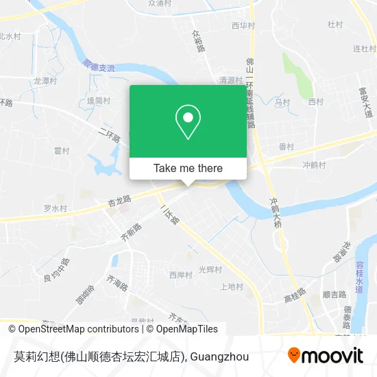 莫莉幻想(佛山顺德杏坛宏汇城店) map