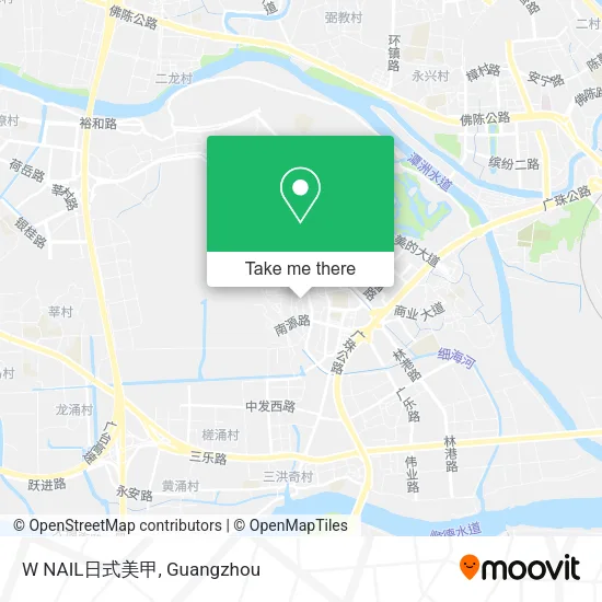 W NAIL日式美甲 map