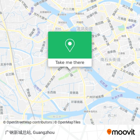 广钢新城总站 map