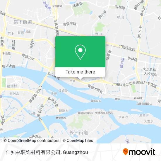 佳知林装饰材料有限公司 map