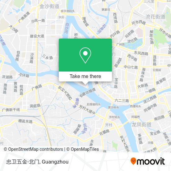 忠卫五金-北门 map