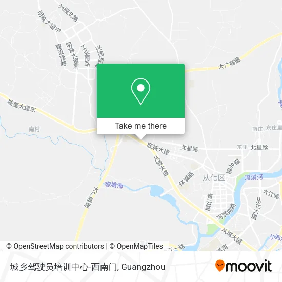 城乡驾驶员培训中心-西南门 map