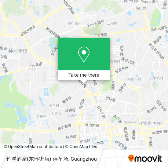 竹溪酒家(东环街店)-停车场 map