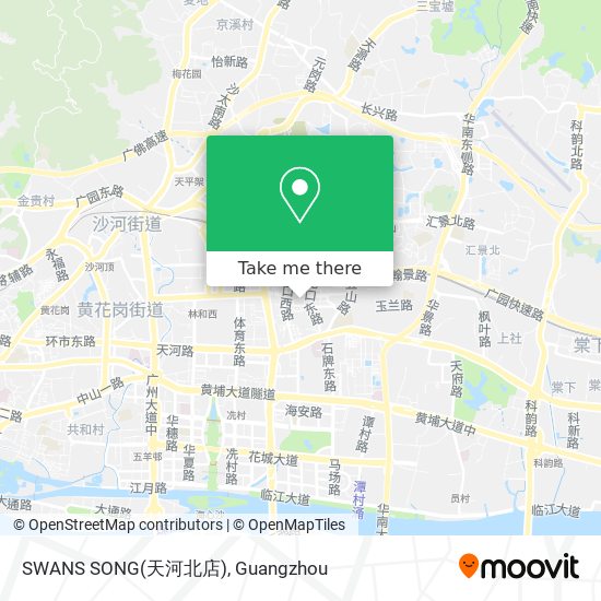 SWANS SONG(天河北店) map