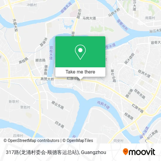 317路(龙涌村委会-顺德客运总站) map