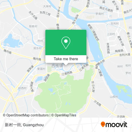 新村一街 map