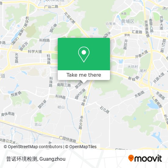 普诺环境检测 map