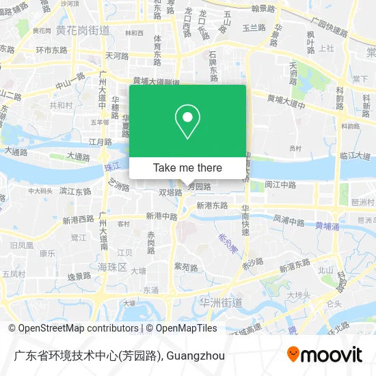 广东省环境技术中心(芳园路) map