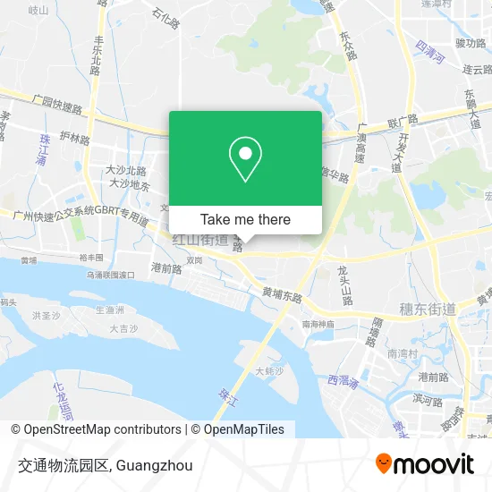 交通物流园区 map