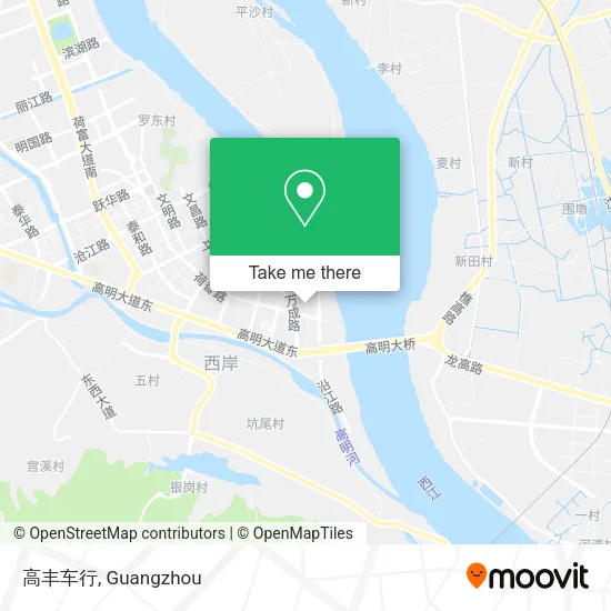 高丰车行 map