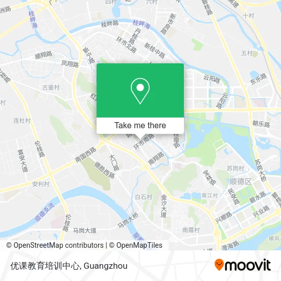 优课教育培训中心 map