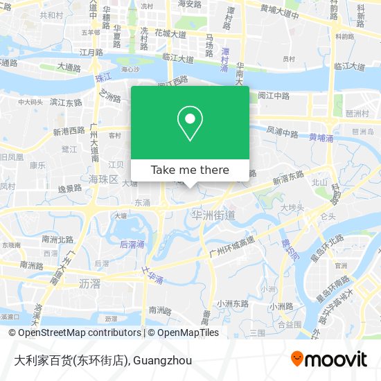 大利家百货(东环街店) map