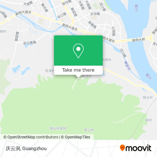 庆云洞 map