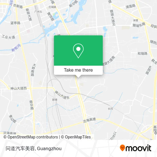 问道汽车美容 map