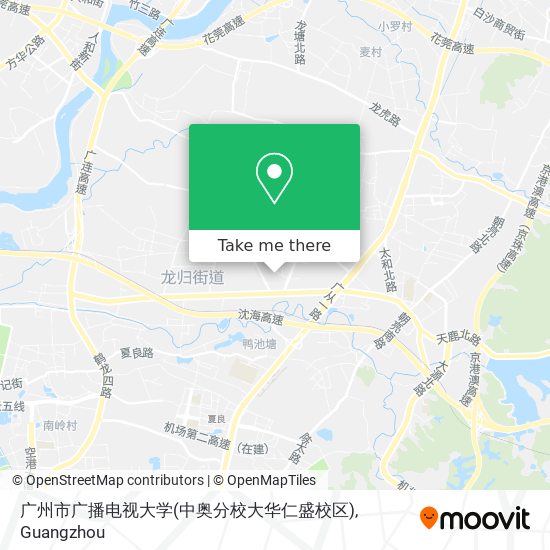 广州市广播电视大学(中奥分校大华仁盛校区) map