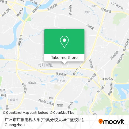 广州市广播电视大学(中奥分校大华仁盛校区) map
