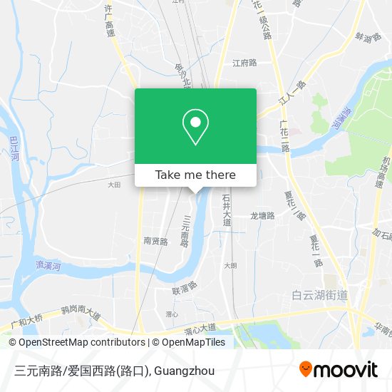 三元南路/爱国西路(路口) map