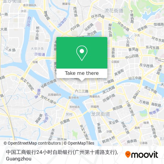 中国工商银行24小时自助银行(广州第十甫路支行) map