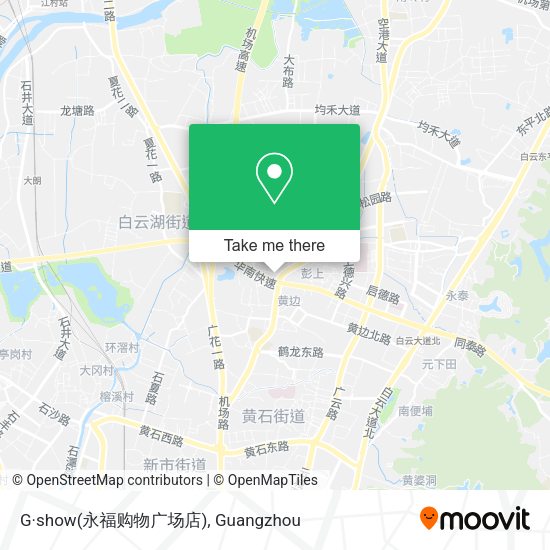 G·show(永福购物广场店) map