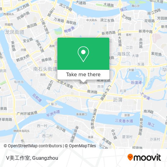 V美工作室 map