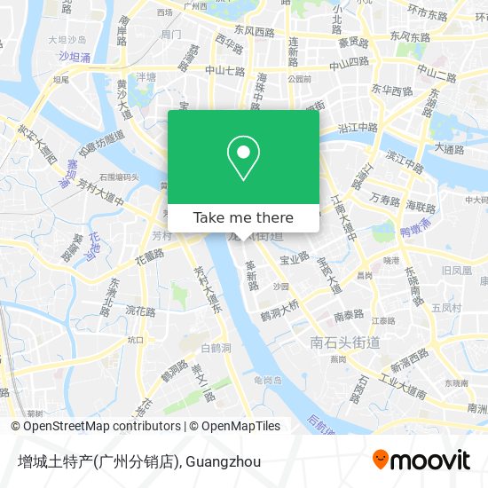 增城土特产(广州分销店) map