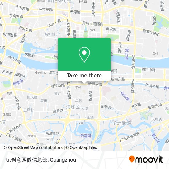 tit创意园微信总部 map