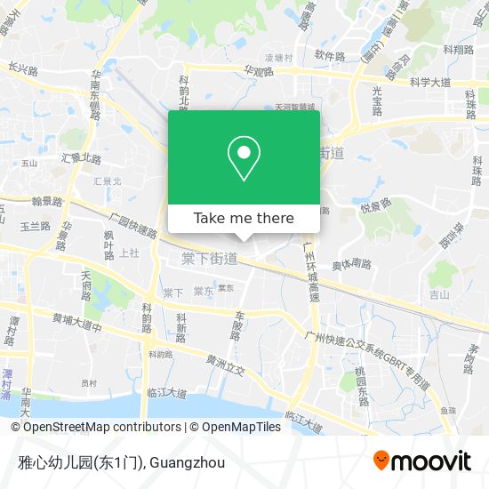 雅心幼儿园(东1门) map