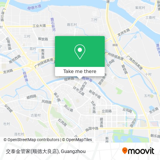 交泰金管家(顺德大良店) map