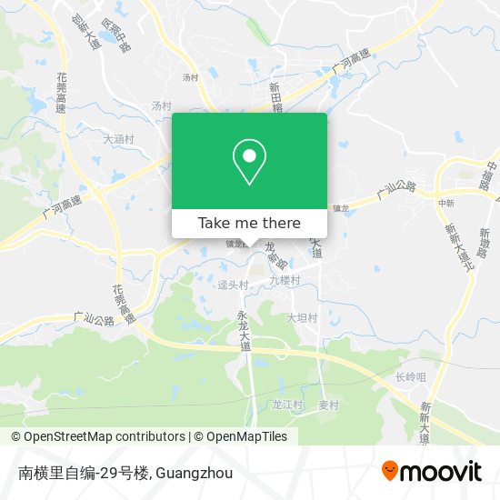 南横里自编-29号楼 map