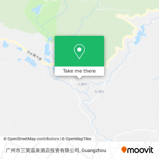 广州市三英温泉酒店投资有限公司 map
