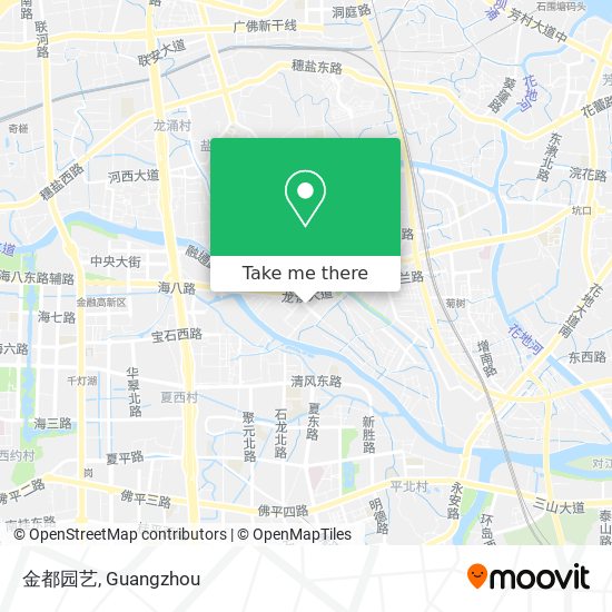 金都园艺 map