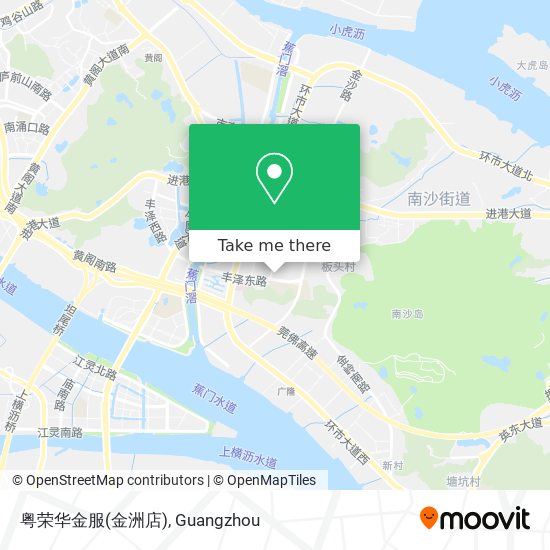 粤荣华金服(金洲店) map