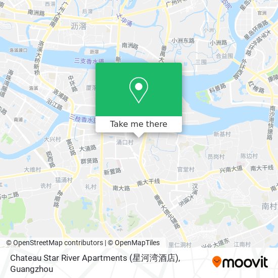 Chateau Star River Apartments (星河湾酒店) map