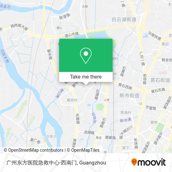 广州东方医院急救中心-西南门 map