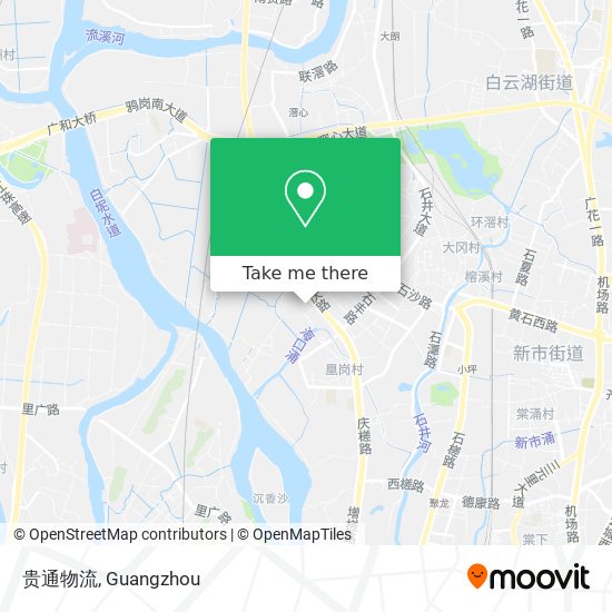 贵通物流 map