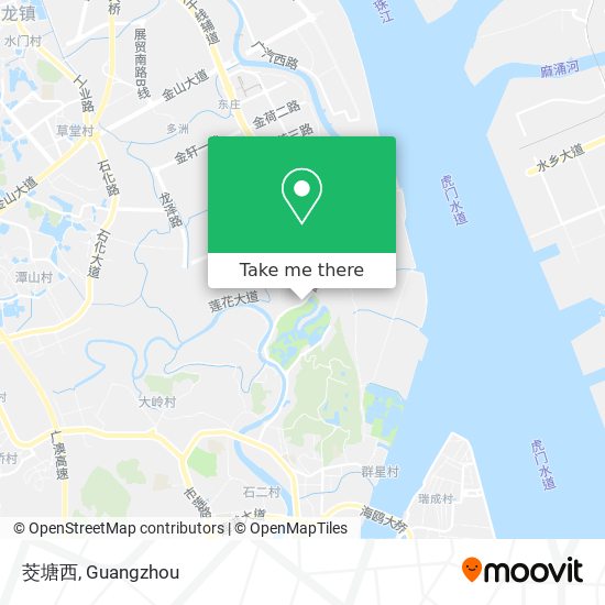 茭塘西 map