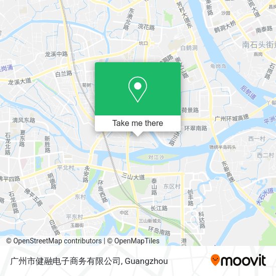 广州市健融电子商务有限公司 map