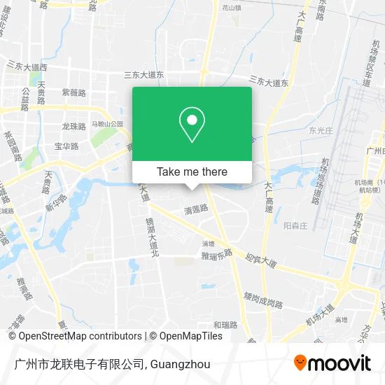 广州市龙联电子有限公司 map