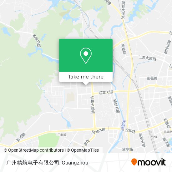 广州精航电子有限公司 map