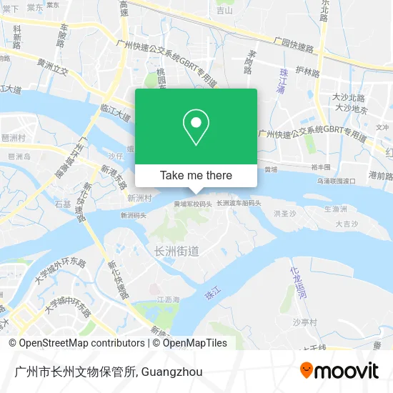 广州市长州文物保管所 map