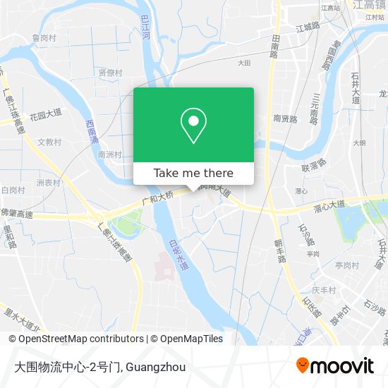 大围物流中心-2号门 map